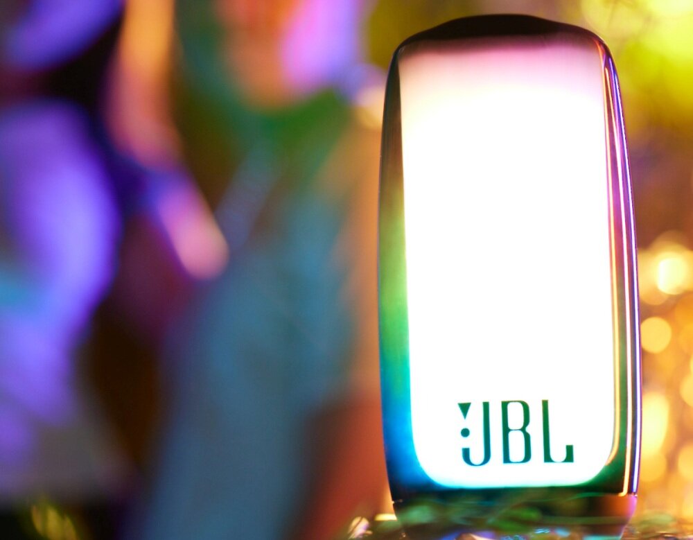 Głośnik mobilny JBL Pulse 5 bas podświetlenie muzyka jakość akumulator czas pracy funkcje możliwości 
