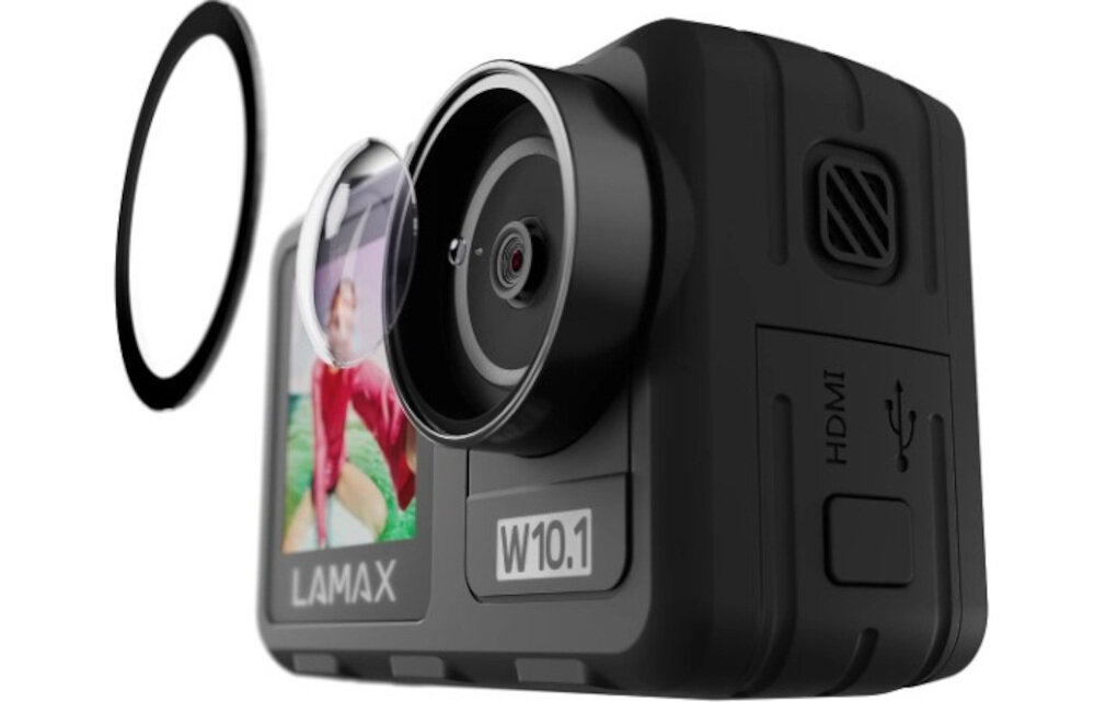 Kamera sportowa LAMAX W10.1 - bogactwo zestawu