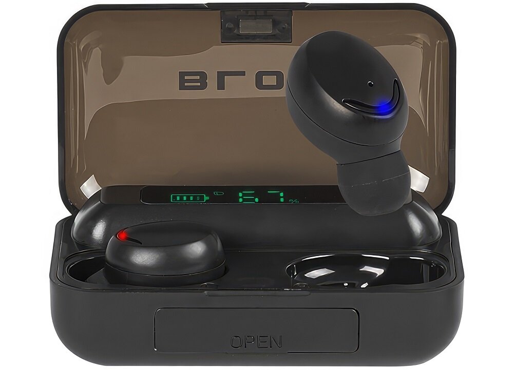 Słuchawki dokanałowe BLOW Earbuds BTE500 Czarny Uniwersalny styl jakość dźwięku spacer bieganie trening Lekkość wygoda czas ładowania nowoczesny innowacyjny design