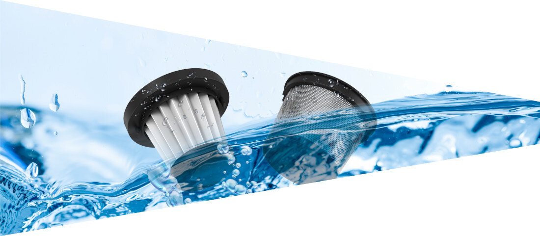 Odkurzacz reczny NAVITEL CL 100 Szary filtr mycie