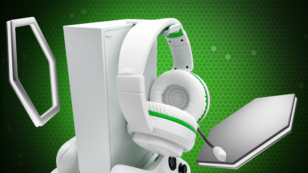 Podstawka chłodząca FROGGIEX FX-XS-C1-B do Xbox Series S  - hak na słuchawki