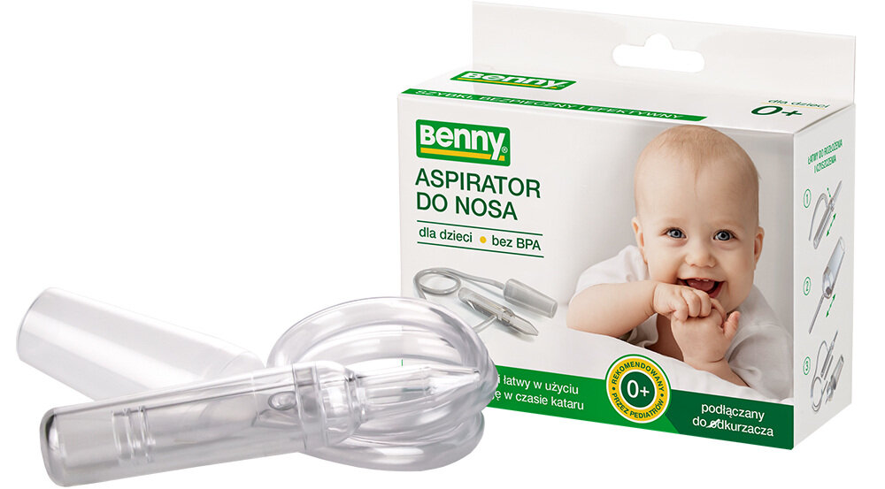 Aspirator do nosa ABAKUSBABY Benny BEN-001-00 opis produkt dla dzieci