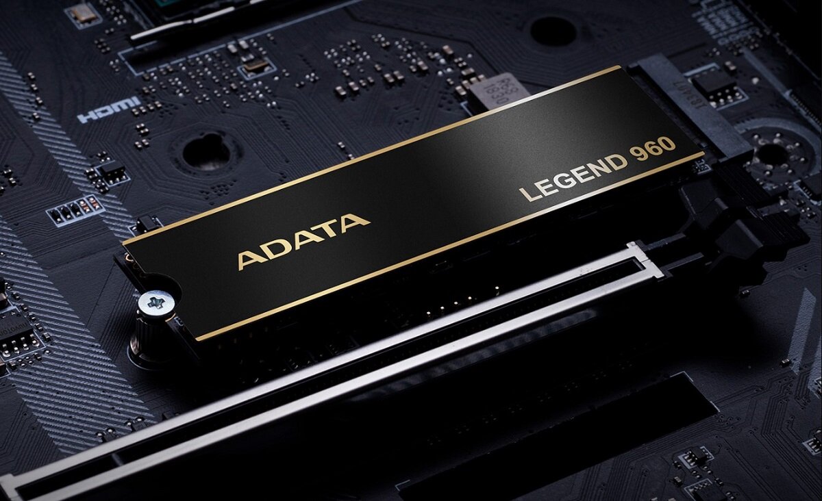 Dysk ADATA Legend 960 Wymiary waga kolor pojemność niezawodność trwałość prędkość odczytu prędkość zapisu
