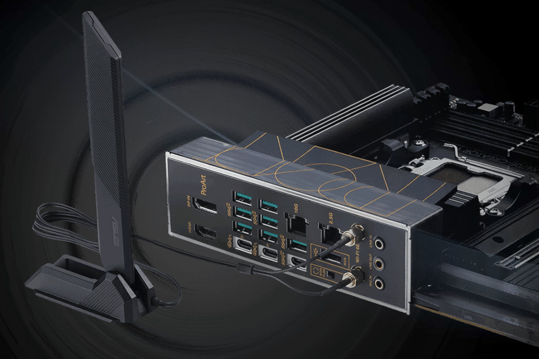 Płyta główna ASUS ProArt X670E Creator WiFi - szybkie polacznie 2,5 g 10 GbE