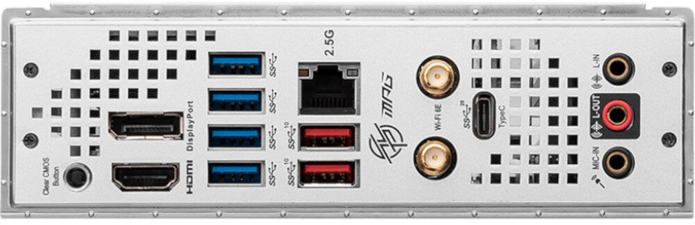 Płyta główna MSI MPG Z790I Edge Wi-Fi złącza porty