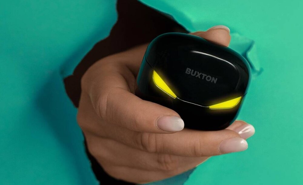 Słuchawki dokanałowe BUXTON BTW 6600 design komfort lekkość dźwięk jakość wrażenia słuchowe ergonomia lekkość sport aktywność podróże czas pracy działanie akumulator