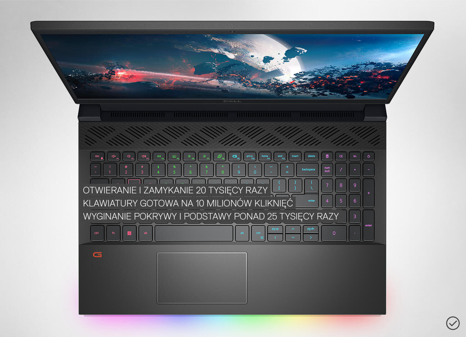Laptop DELL G15 SE 5521 - Wytrzymały