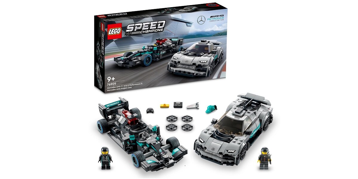LEGO Speed Champions Mercedes-AMG F1 W12 E Performance i Mercedes-AMG ONE 76909 Od lat dla Was