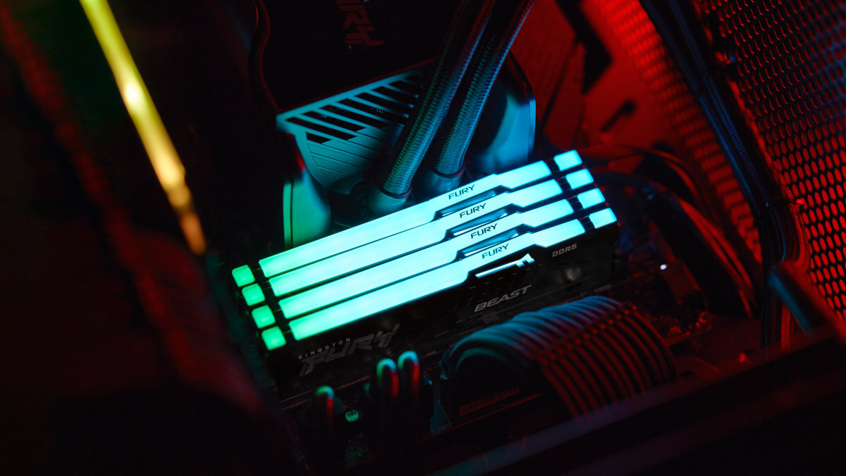 KINGSTON FURY Beast DDR5 ultrawydajne chlodzenie podzespolu