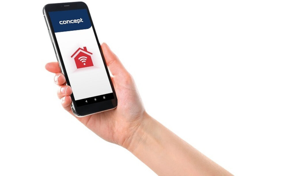 Osuszacz CONCEPT Perfect Air Smart OV2012 Mobilna aplikacja Concept Home sterowanie systemy iOS i Android