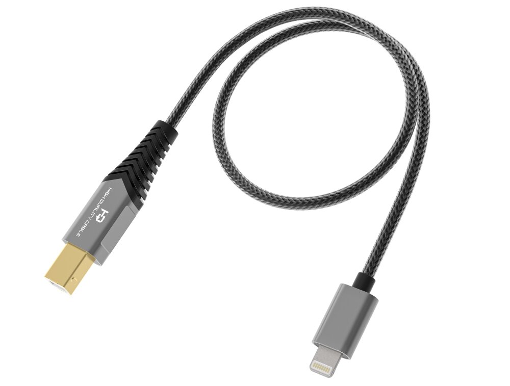 Kabel USB Typ B - Lightning FIIO LD-LT1  wydajność przepustowość technologia transfer danych ładowanie