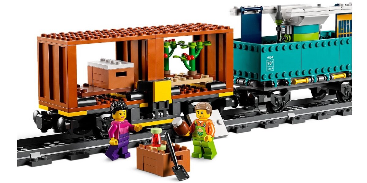 LEGO City Pociąg towarowy 60336 Wysoka jakość i bezpieczeństwo