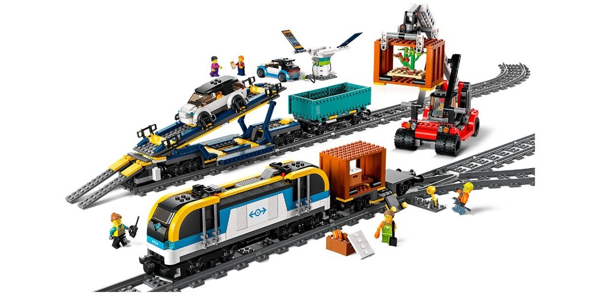 LEGO City Pociąg towarowy 60336 Więcej niż fajne zabawki dla dzieci