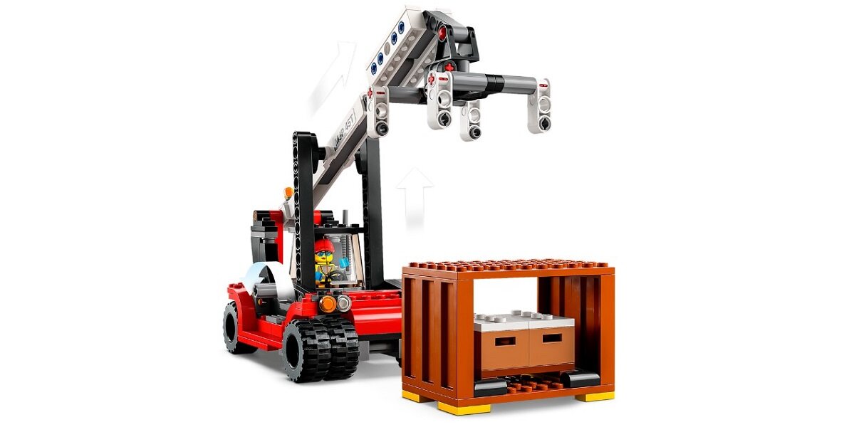 LEGO City Pociąg towarowy 60336 Pomoc w rozwoju życiowych umiejętności