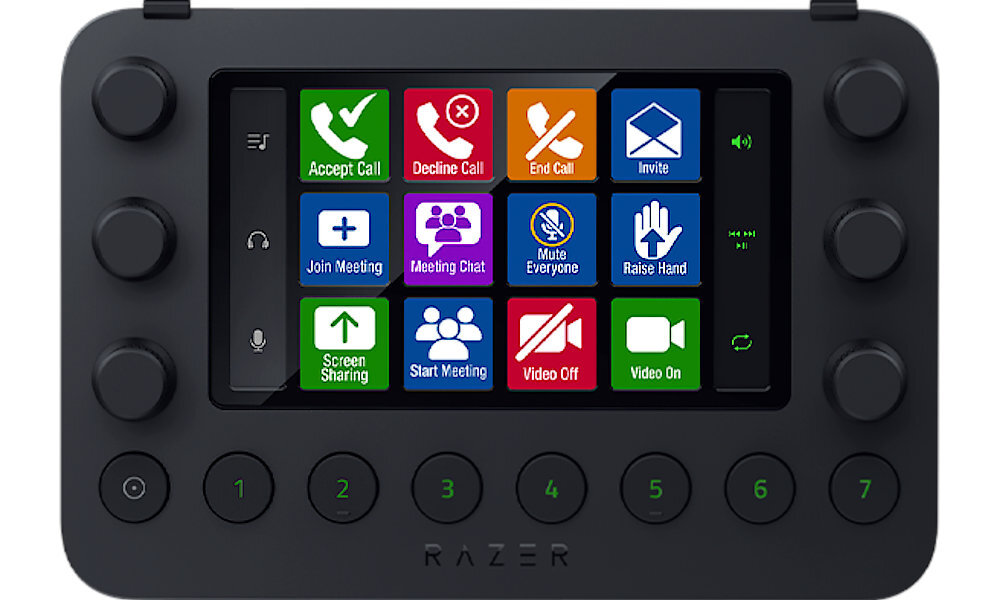 Kontroler RAZER Stream Controller gotowe profile