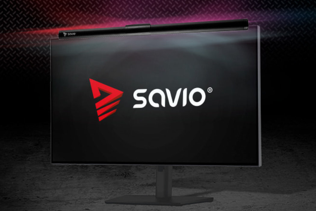 Lampka na monitor SAVIO Light Bar RGB LB-01 oświetlenie ochrona ładowanie długość wyposażenie dotykowe sterowanie