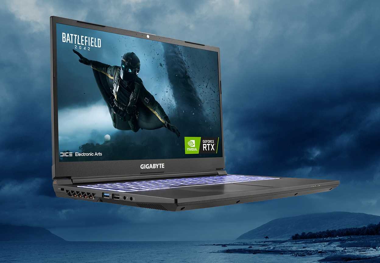 Laptop GIGABYTE G5 - NVIDIA GeForce RTX