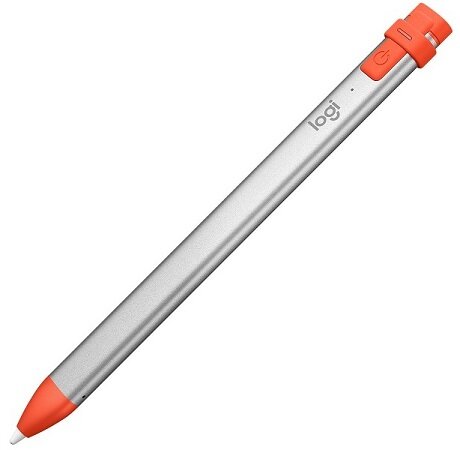 Rysik LOGITECH Crayon 914-000074 Srebrny długopis możliwości precyzja czas reakcji wymiary ergonomia konstrukcja rysowanie projekt