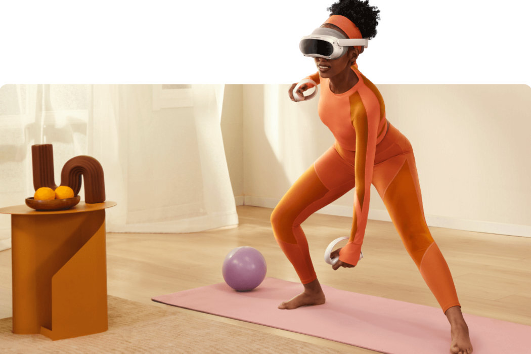 Gogle VR PICO 4 funkcje sport kalorie