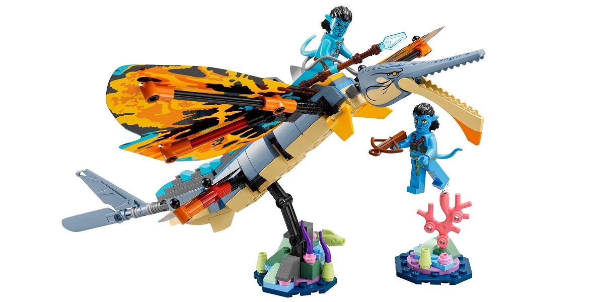 LEGO Avatar Przygoda ze skimwingiem 75576 Avatar dla fanów figurka 259 elementów własne historie