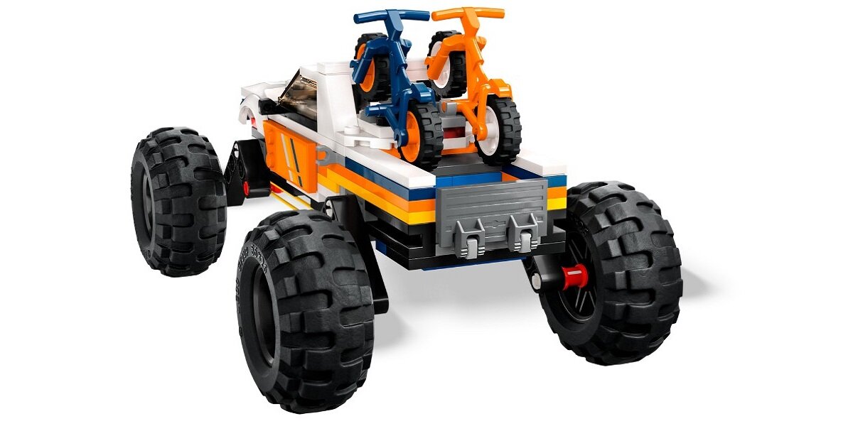LEGO City Przygody samochodem terenowym z napędem 4x4 60387 dziecko kreatywność zabawa nauka rozwój klocki figurki minifigurki jakość tradycja konstrukcja nauka wyobraźnia role jakość bezpieczeństwo wyobraźnia budowanie pasja hobby funkcje instrukcje