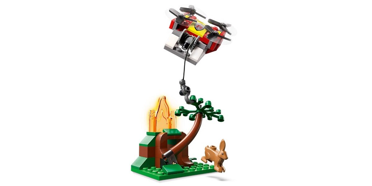 LEGO City Terenowy pojazd straży pożarnej 60374 dziecko kreatywność zabawa nauka rozwój klocki figurki minifigurki jakość tradycja konstrukcja nauka wyobraźnia role jakość bezpieczeństwo wyobraźnia budowanie pasja hobby funkcje instrukcje strażak pożar akcja