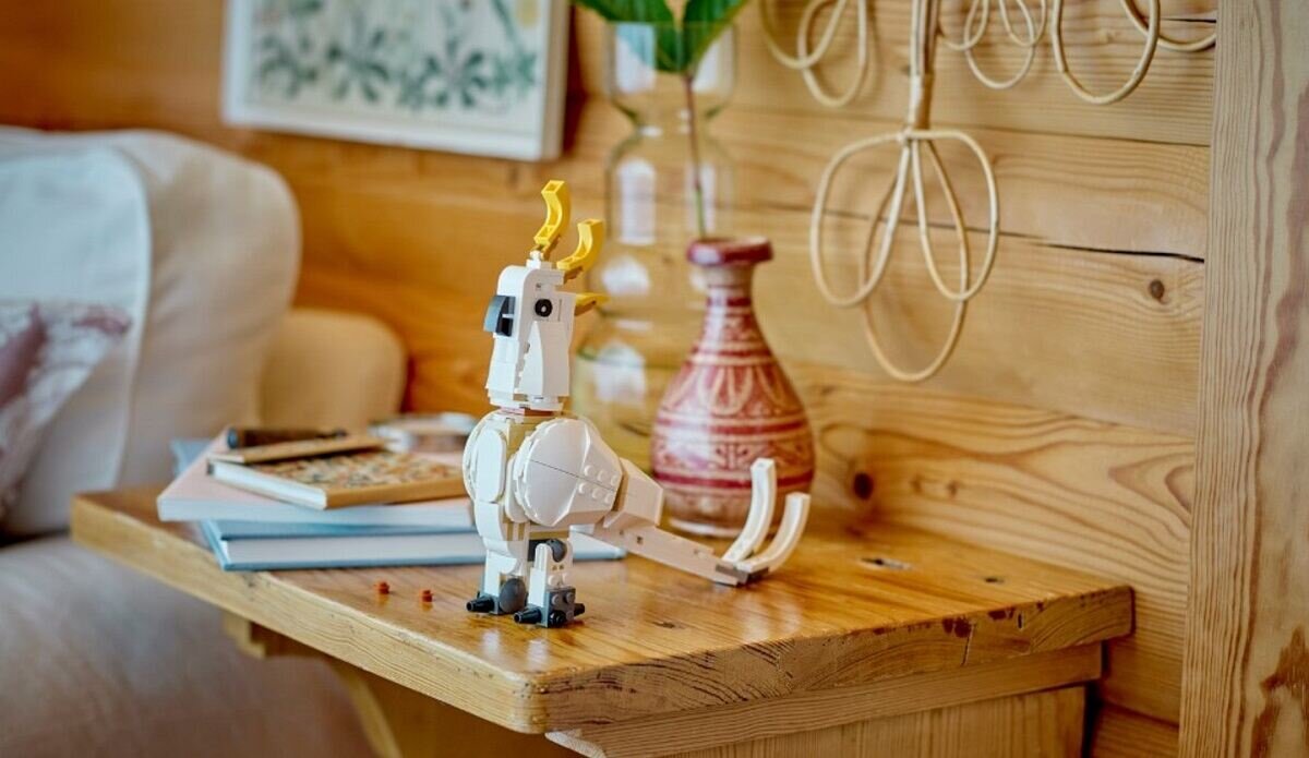 LEGO Creator 3 w 1 Biały królik 31133 dziecko kreatywność zabawa nauka rozwój klocki figurki minifigurki jakość tradycja konstrukcja nauka wyobraźnia role jakość bezpieczeństwo wyobraźnia budowanie pasja hobby funkcje instrukcje papuga foka