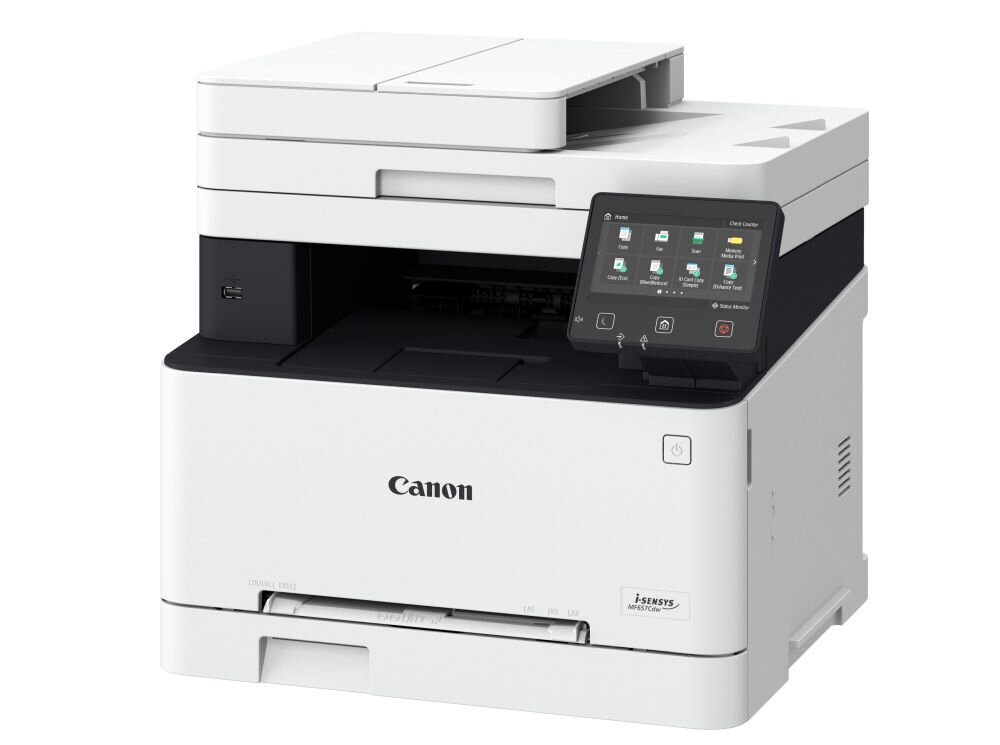 Urządzenie wielofunkcyjne CANON i-SENSYS MF657Cdw 3w1    papier wydajność tusz drukowanie szybkość łączność format sterowanie