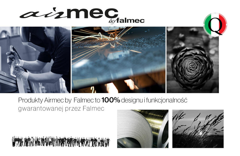 FALMEC Minima 60 staranność dbałość detale włoska produkcja jakość design stal 