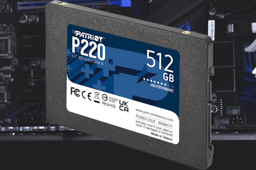 Dysk PATRIOT P220 512GB SSD - duzy potencjal 