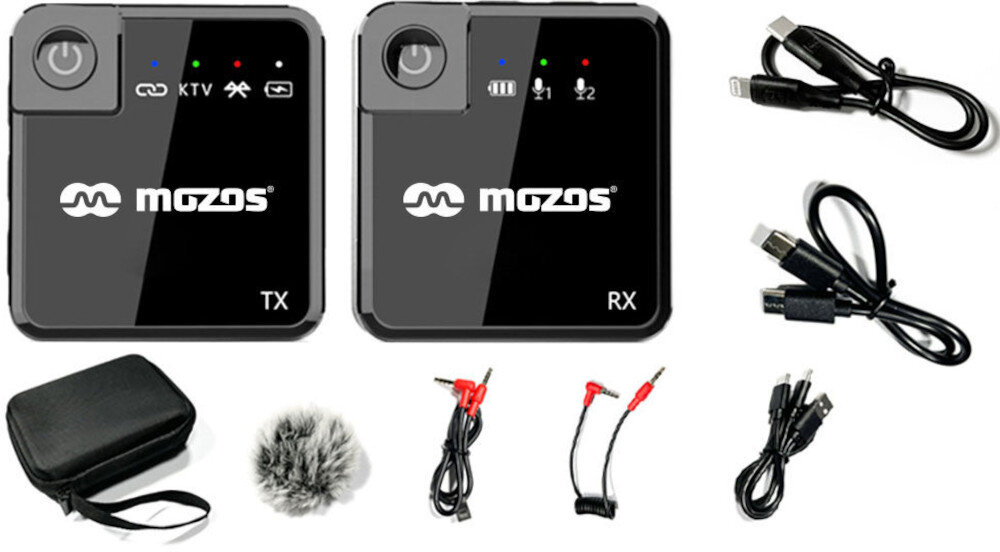 Mikrofon MOZOS MX1-Single opakowanie zawartość zestaw akcesoria