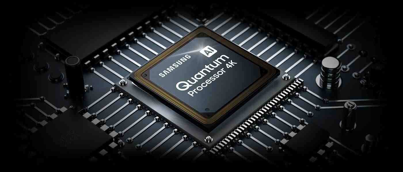 Procesor AI Quantum 4K wykorzystuje sztuczną inteligencję do optymalizacji obrazu w telewizorze Samsung Q70C
