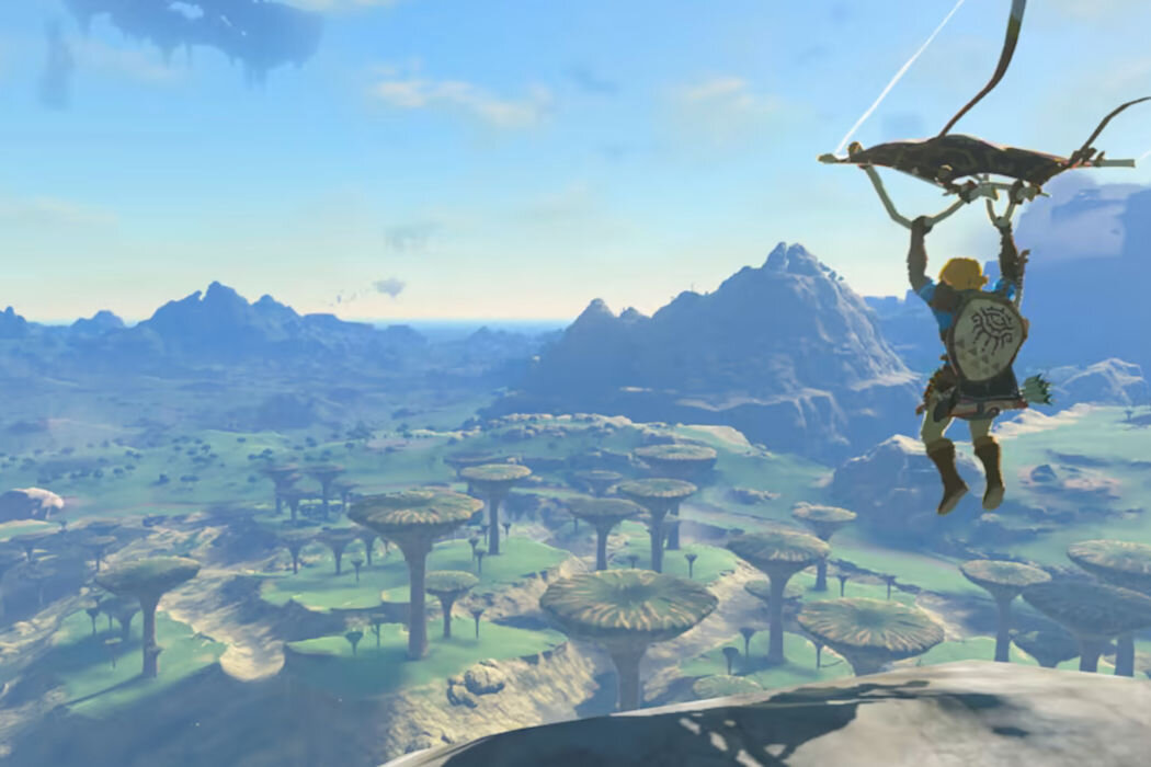 The Legend of Zelda: Tears of the Kingdom Gra NINTENDO SWITCH poruszanie transport