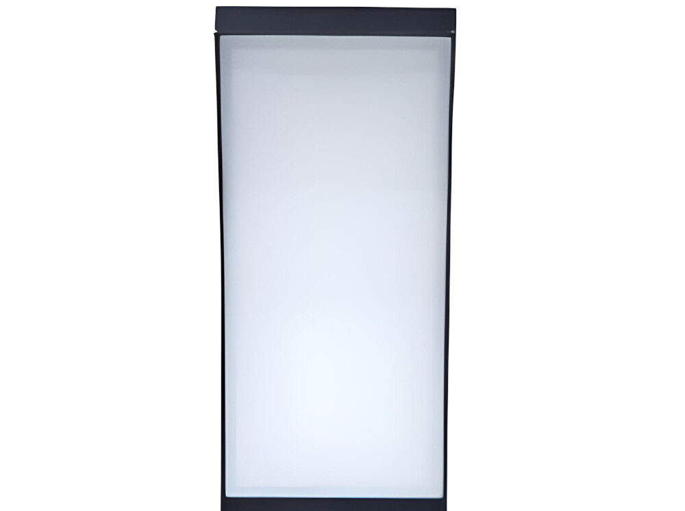 Lampa ogrodowa DPM GRD104 Czarny jasne diody LED moc 9 W produkt ekologiczny oszczedzajacy energie leczny klosz z wysokiej jakosci tworzywa sztucznego strumien swietlny 1000 m temperatura barwowa 4000 K barwa zblizona do swiatla dziennego