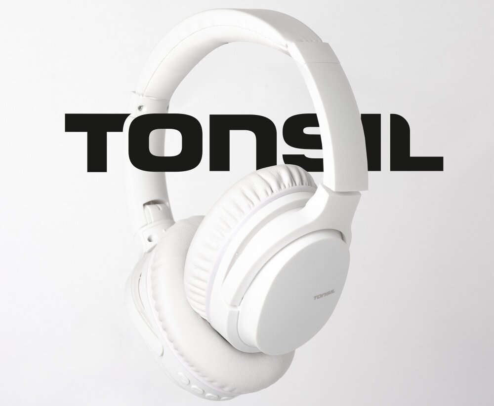 Słuchawki nauszne TONSIL R45BTdźwięk redukcja szumów bluetooth połączenia głosowe dopasowanie sterowanie