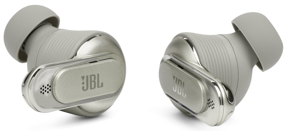 Słuchawki dokanałowe JBL Tour Pro 2 design aktywna redukcja szumów dźwięk czystość bezprzewodowe mikrofon wygoda dopasowanie komfort obsługa czas pracy czas działania złącza