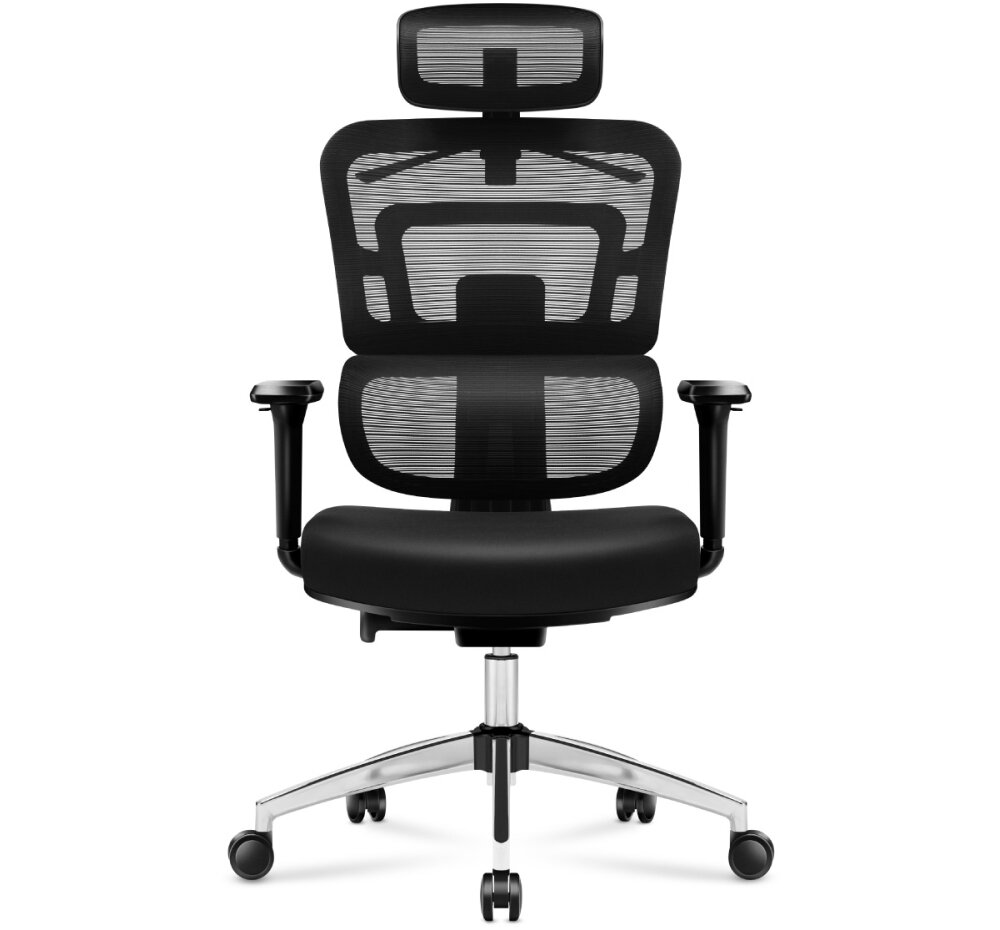 Fotel MARKADLER Expert 4.9  fotel miejsce pracy ergonomia podłokietniki zagłówek materiał wykonanie podstawa kółka 