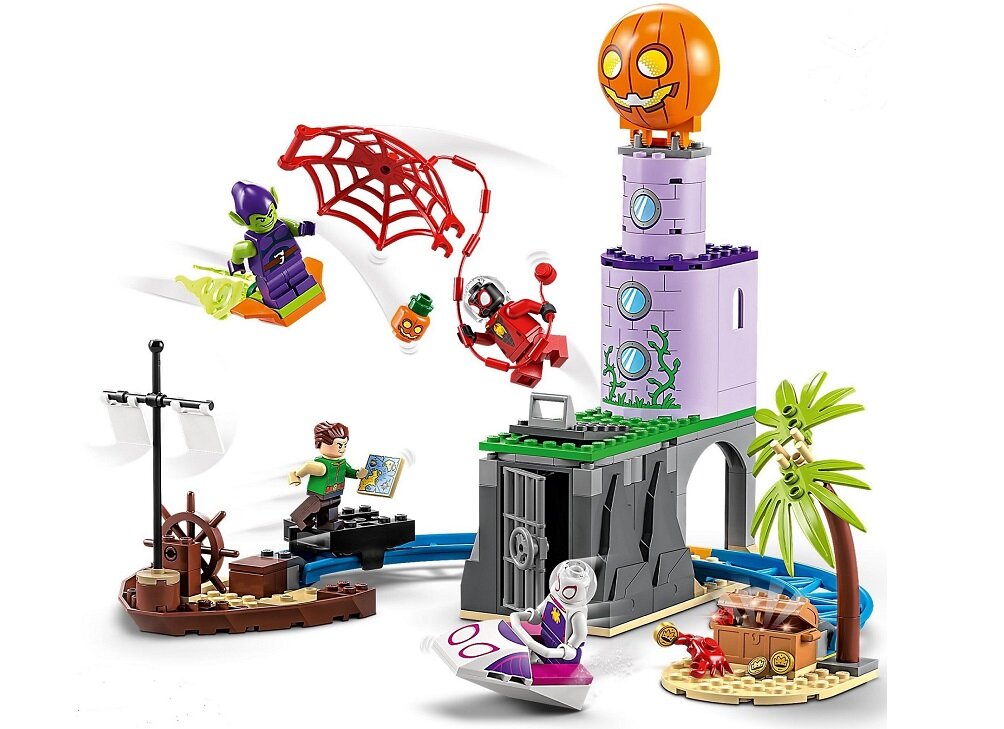 LEGO MARVEL Drużyna Spider-Mana w latarni Zielonego Goblina 10790 dziecko kreatywność zabawa nauka rozwój klocki figurki minifigurki jakość tradycja konstrukcja nauka wyobraźnia role jakość bezpieczeństwo wyobraźnia budowanie pasja hobby funkcje instrukcja aplikacja LEGO Builder