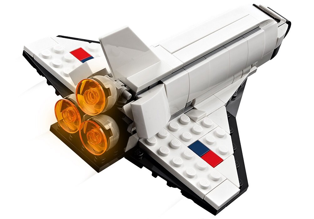 LEGO CREATOR Prom kosmiczny 31134 dziecko kreatywność zabawa nauka rozwój klocki figurki minifigurki jakość tradycja konstrukcja nauka wyobraźnia role jakość bezpieczeństwo wyobraźnia budowanie pasja hobby funkcje instrukcja aplikacja LEGO Builder