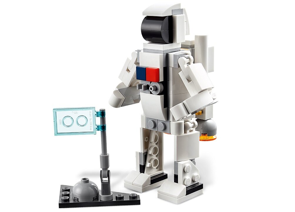 LEGO CREATOR Prom kosmiczny 31134 dziecko kreatywność zabawa nauka rozwój klocki figurki minifigurki jakość tradycja konstrukcja nauka wyobraźnia role jakość bezpieczeństwo wyobraźnia budowanie pasja hobby funkcje instrukcja aplikacja LEGO Builder