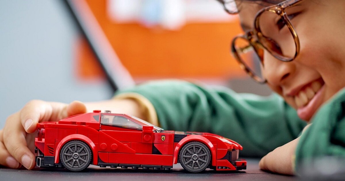 LEGO Speed Champions Ferrari 812 Competizione 76914 dziecko kreatywność zabawa nauka rozwój klocki figurki minifigurki jakość tradycja konstrukcja nauka wyobraźnia role jakość bezpieczeństwo wyobraźnia budowanie pasja hobby funkcje instrukcja aplikacja LEGO Builder