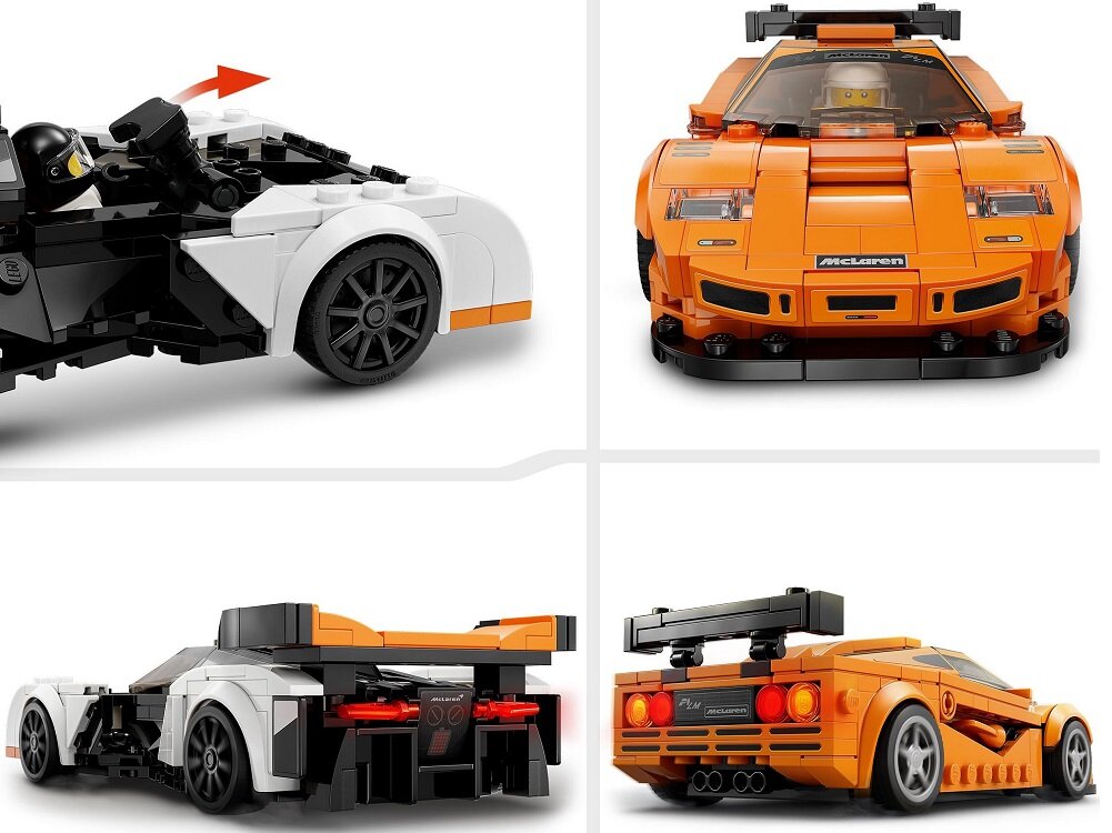 LEGO Speed Champions McLaren Solus GT i McLaren F1 LM 76918 dziecko kreatywność zabawa nauka rozwój klocki figurki minifigurki jakość tradycja konstrukcja nauka wyobraźnia role jakość bezpieczeństwo wyobraźnia budowanie pasja hobby funkcje instrukcja aplikacja LEGO Builder