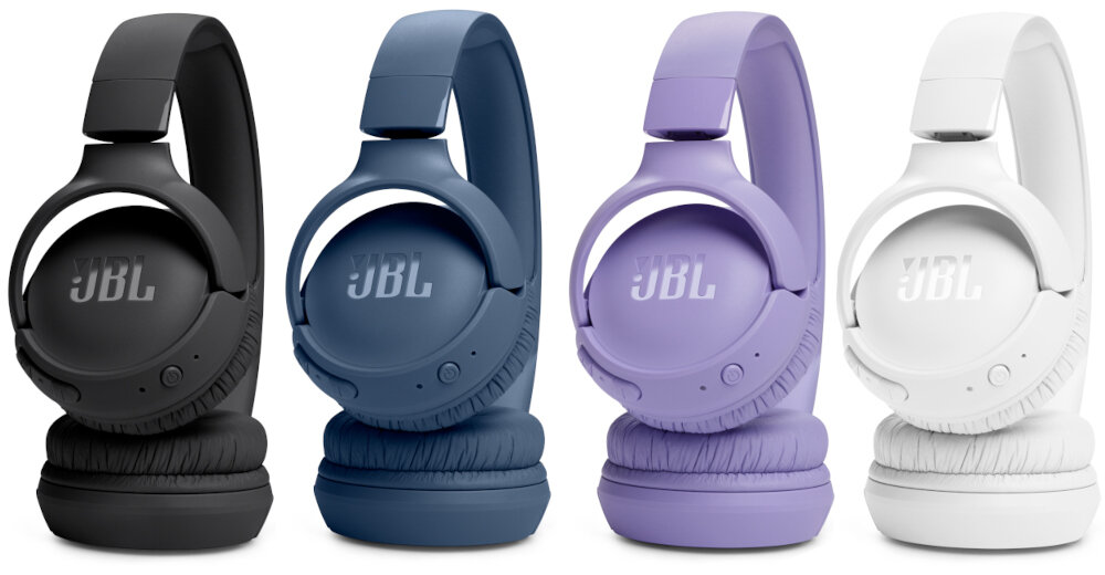 Słuchawki nauszne JBL Tune 520BT brzmienie dźwięk działanie obsługa połączenie wygoda 