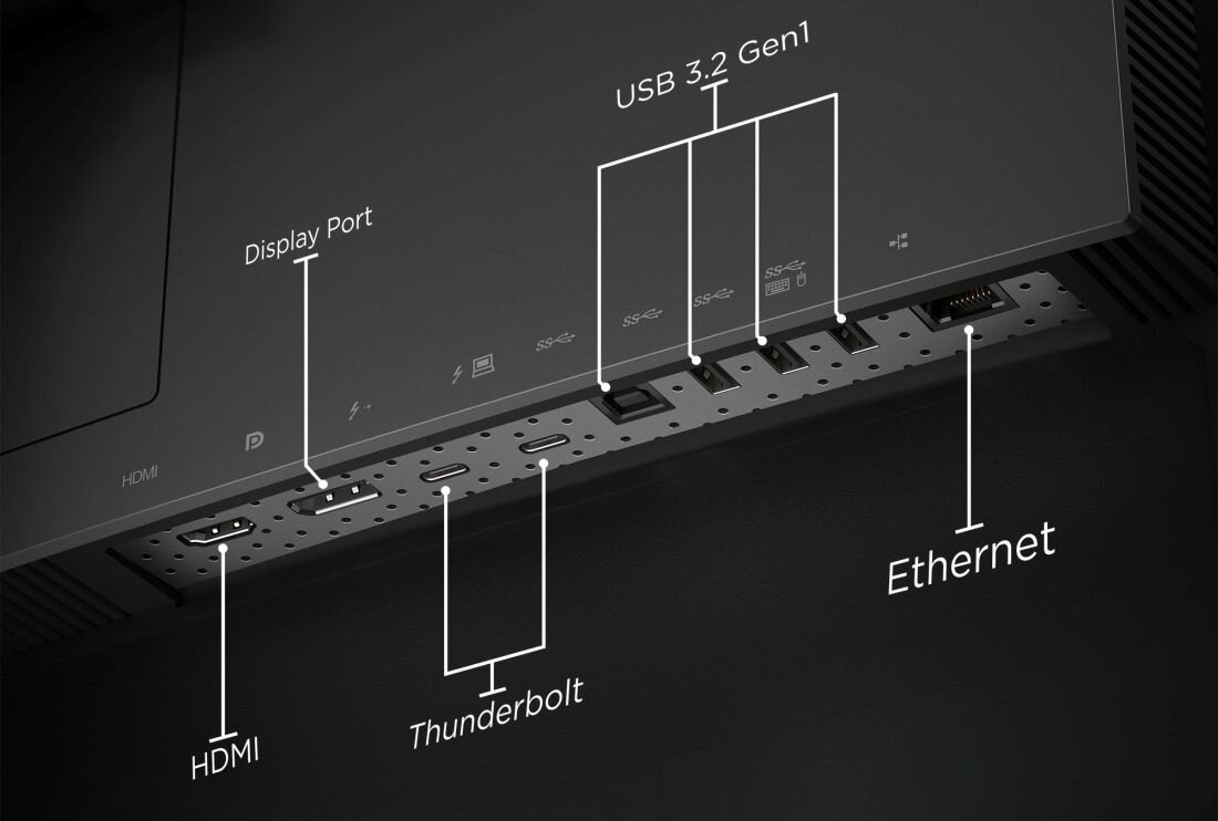 Monitor LENOVO ThinkVision P34W-20 - USB 3.2 Gen 1 USB-C 3.2 Gen 1 HDMI 2.0 DP 1.4