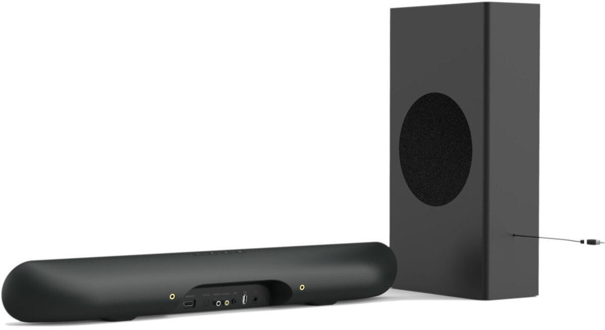 Soundbar MOZOS Cinema 2.1 Czarny łączność Bluetooth złącza porty funkcje