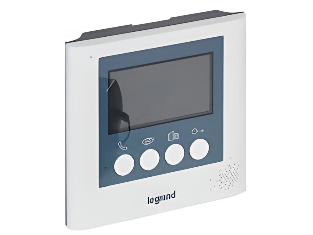 Monitor do wideodomofonu LEGRAND 369115 do rozbudowy istniejącego systemu wideodomofonowego podłączenie innych produktów marki Legrand