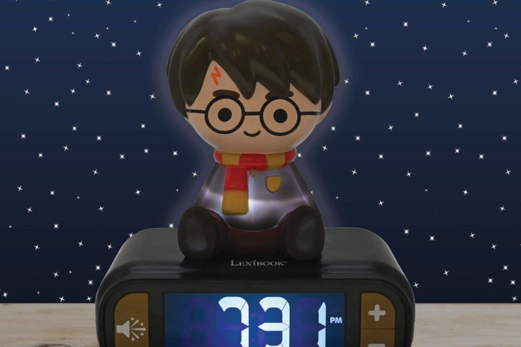 Budzik z lampką nocną LEXIBOOK Harry Potter  - wygląd