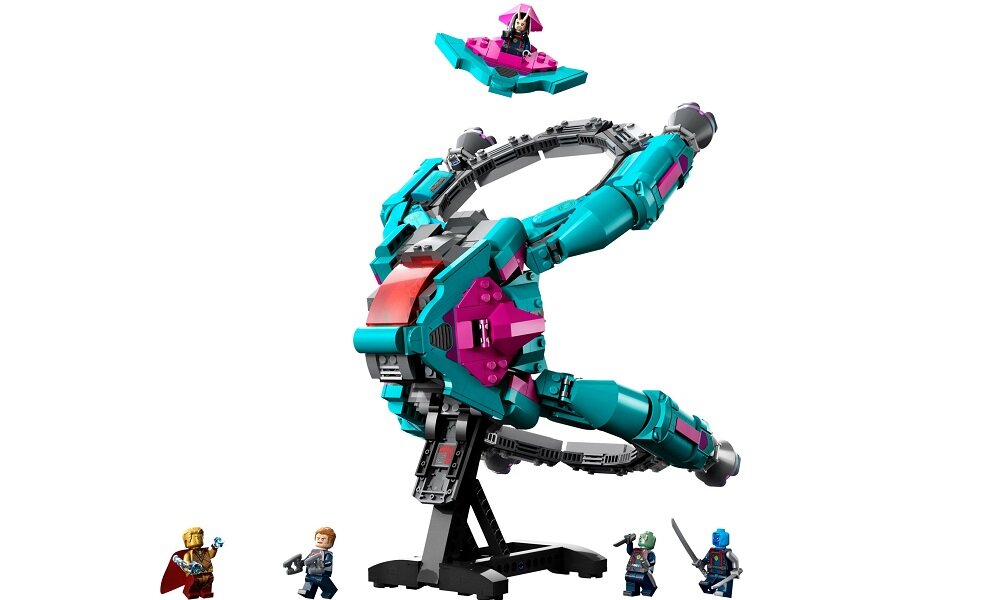 EGO Marvel Nowy statek Strażników 76255 dziecko kreatywność zabawa nauka rozwój klocki figurki minifigurki jakość tradycja konstrukcja nauka wyobraźnia role jakość bezpieczeństwo wyobraźnia budowanie pasja hobby funkcje instrukcja aplikacja LEGO Builder