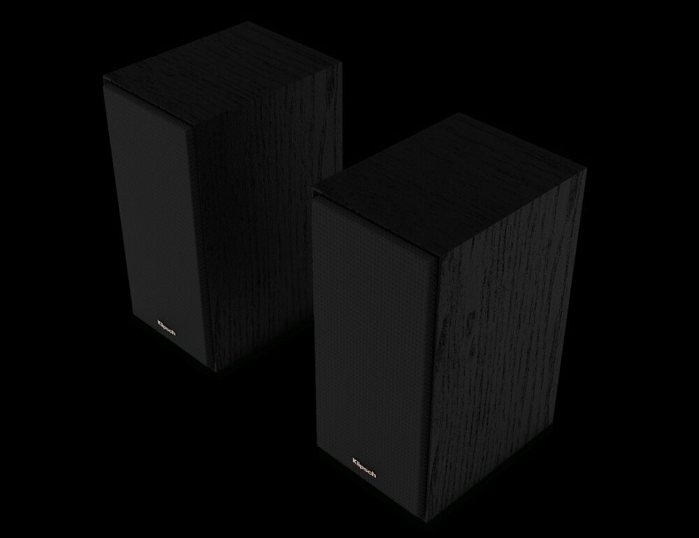 Kolumny głośnikowe KLIPSCH R-40M Czarny (2 szt.) głośniki membrana technologie połączenia dźwięk jakość wytrzymała stylowa obudowa 