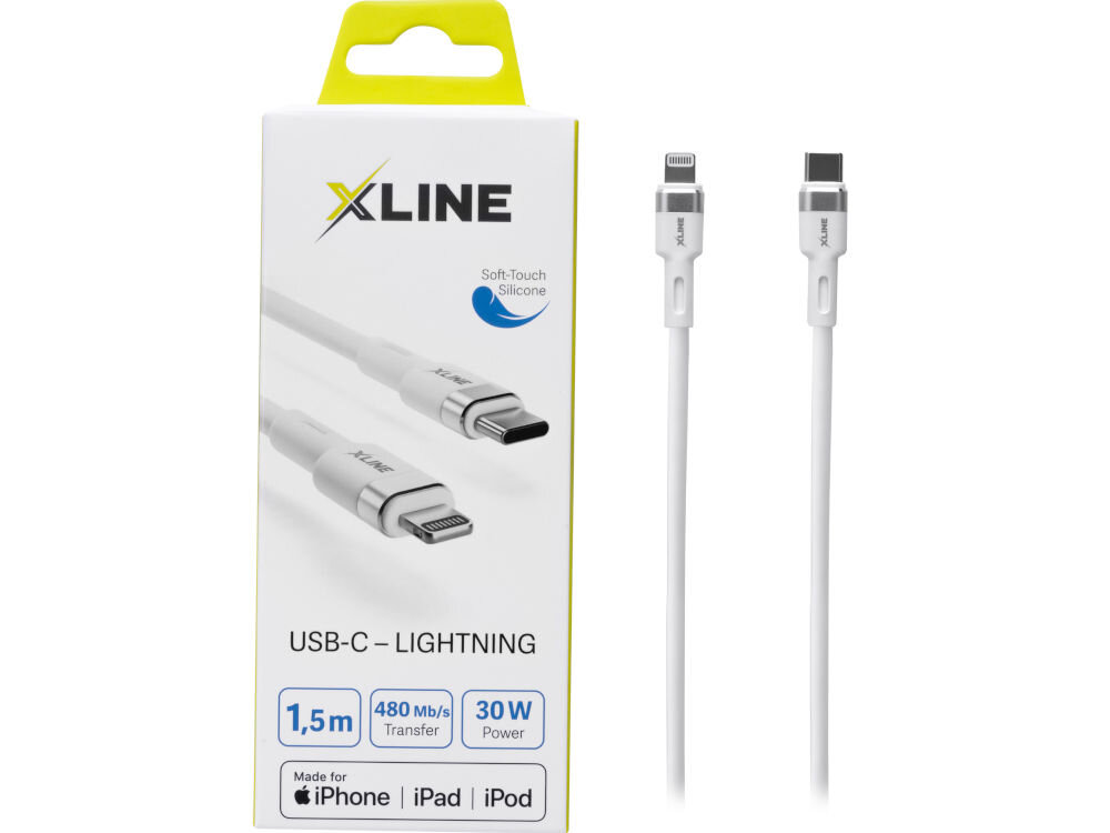 Kabel USB Typ-C - Lightning XLINE 30W 1.5m długość